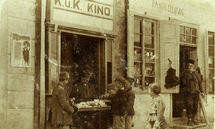 "K.u.K" bioskop u Užicu tokom austrougarske okupacije