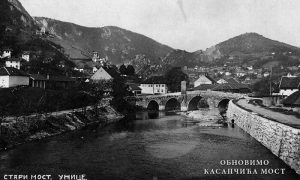 Kasapčića most u vremenu kada je izgrađena Kejska ulica