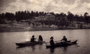 Iz foto kolekcije A. Tošiča. Jezero 1947. godine