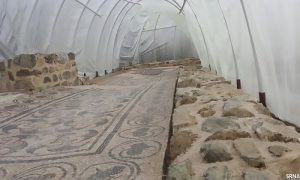 Rekonstrukcija rimskih građevina i mozaika u Skelanima (foto SRNA)