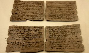 Tablice iz Vindolande (čuvaju se u Britanskom muzeju u Londonu)