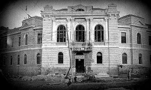 Izgradnja zgrade današnje Skupštine opštine Užice 1926. god.