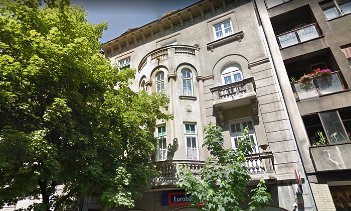 Kuća Užičanina Sime Aćimovića u ulici Kraljice Natalije 21 u Beogradu (foto Google Street View)