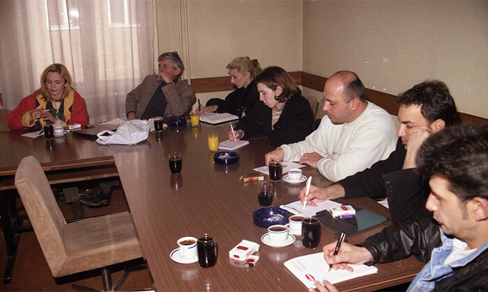 Pres konferencija u opštini 1999.