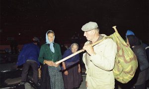Izbeglice u užičkoj Hali sportova, 9. avgust 1995.