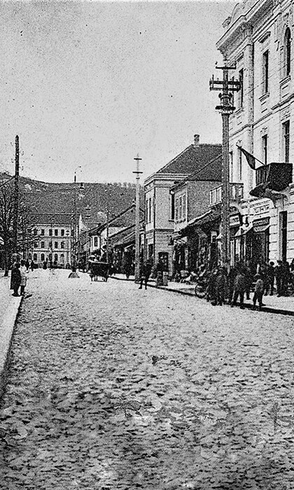 Glavna ulica Užica na početku druge decenije 20. veka