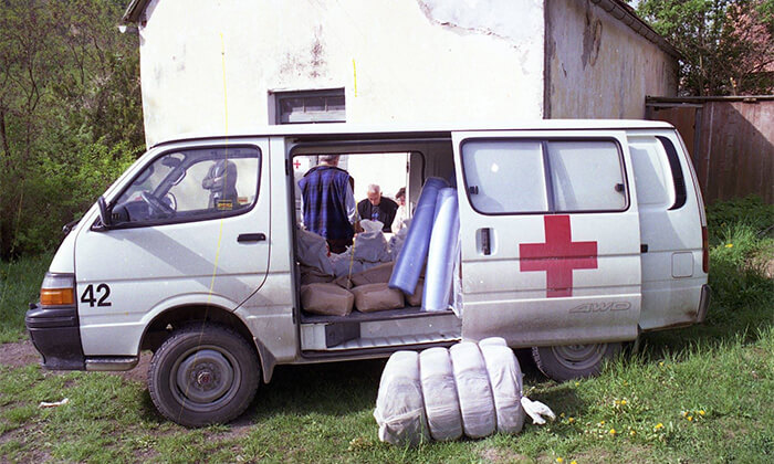 Nedelja Crvenog krsta u Mokroj Gori, 11. maj 1996.
