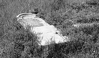 Spomenik na Belom groblju je oboren od pedesetih godina prošlog veka i izložen svim vremenskim i nevremenskim uticajima