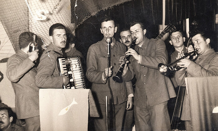 Boki Milošević levo, a Brole desno