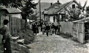 Ulica Jakšićeva na Rosuljama 1962. godine