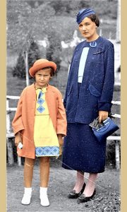 Užičanke, majka i ćerka, 1940.