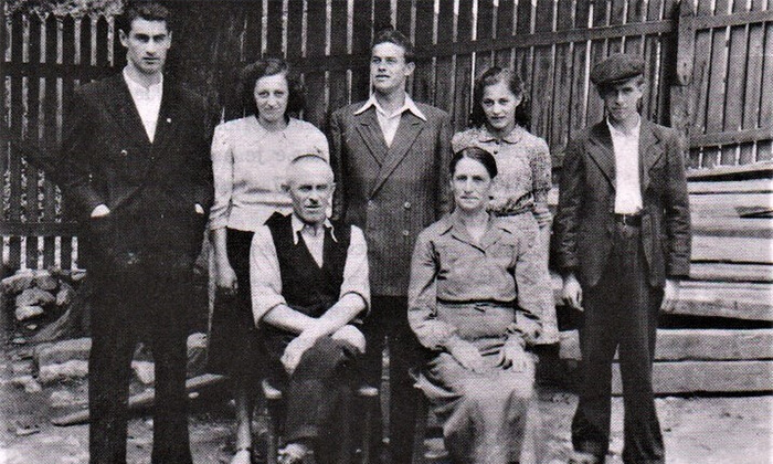 Porodica Vasovića 1944. godine