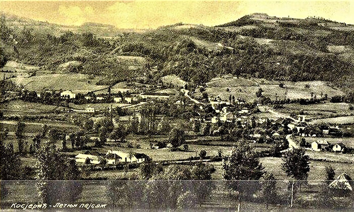 Panorama starog Kosjerića