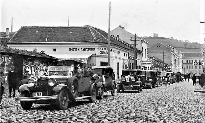 Glavna ulica u Užicu pred Drugi svetski rat