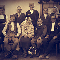 Фотографије Илије Лазића сватова из околине Ужица