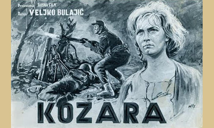 Originalni plakat filma "Kozara"