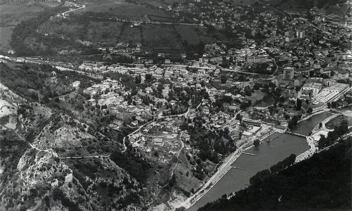 Panorama Užica, prva polovina šezdesetih