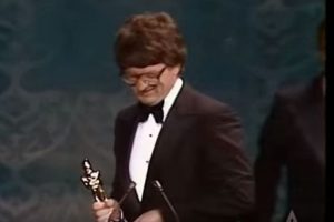 Stojan Stiv Tešić na dodeli Oskara