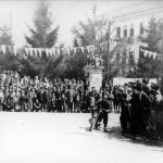Prvi bajkeri su organizovali trke, start i cilj su bili kod Parćića, blizu čes,me Opančarskog esnafa