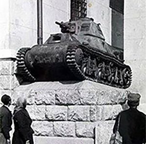 Užička znamenitost tenk