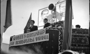 Sa prve proslave oslobođenja Užica