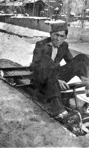 Miloš Radović na svom bobu