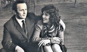 Direktor Gimnazije Dragutin Korać sa ženom Draganom, ćerkom učitelja Žunića