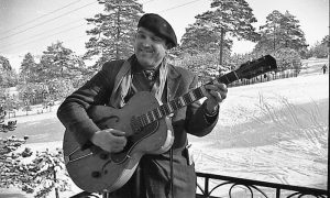 "Gajovo dete", Drago Nikolić početkom pedesetih godina na Zlatiboru