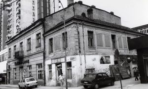 Poslednja fotografija kafane "Pariz" i pekarske radnje