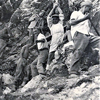 Prva radna brigada na gradilištu u Sevojnu i njen komandant