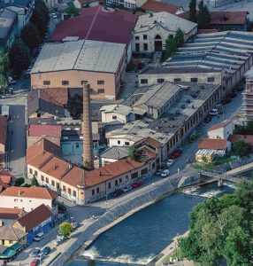 Kompleks Tkačnice pred samo rušenje