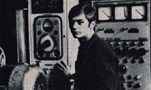 Mladi Boban Gavrilović na svom radnom mestu u Valjaonici Bakra