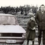 Prvi užički Golf i Đorđe Lazović sa porodicom