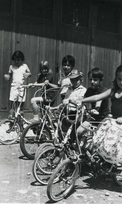 Mali užički biciklisti iz sedamdetih