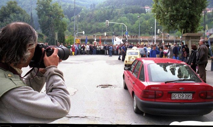 Foto reporter lista "Večernje Novosti" Cvetković u akciji