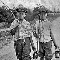 Mali užički ribolovci iz pedesetih