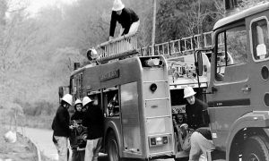 Obuka užičkih vatrogasaca 1977
