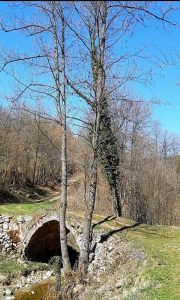 Stari rimski most na rečici Derventi, pritoci Đetinje