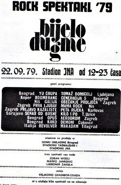 Dzuboks magazin časopis br. 73 iz 1979. - Reportaža o rok spektaklu